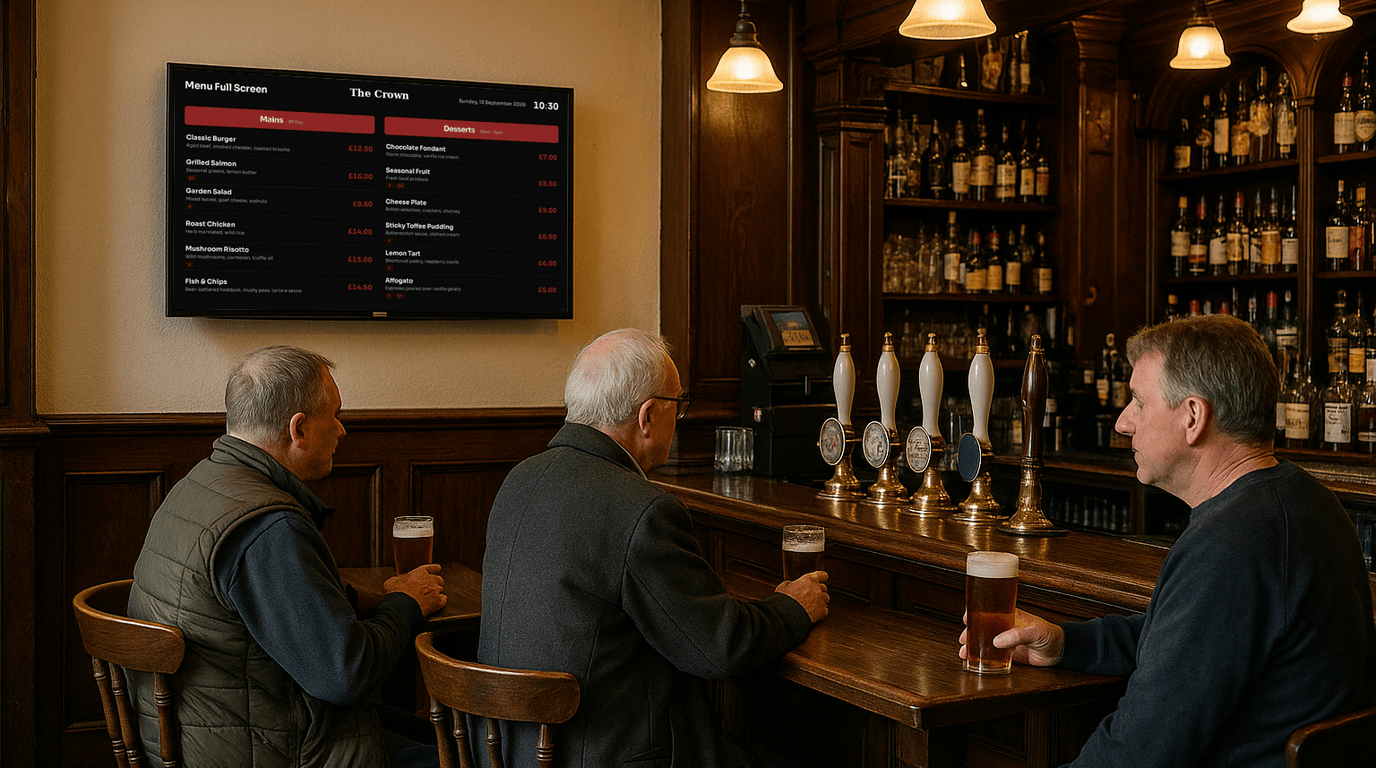 Screens That Pay for Themselves on a NowBoard screen